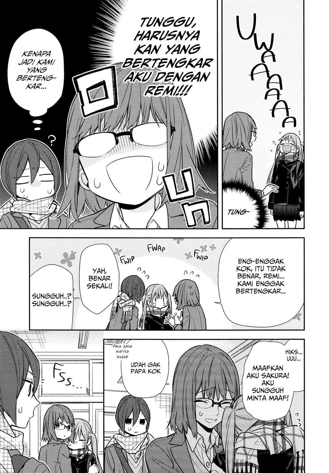 Horimiya Chapter 106 Gambar 19