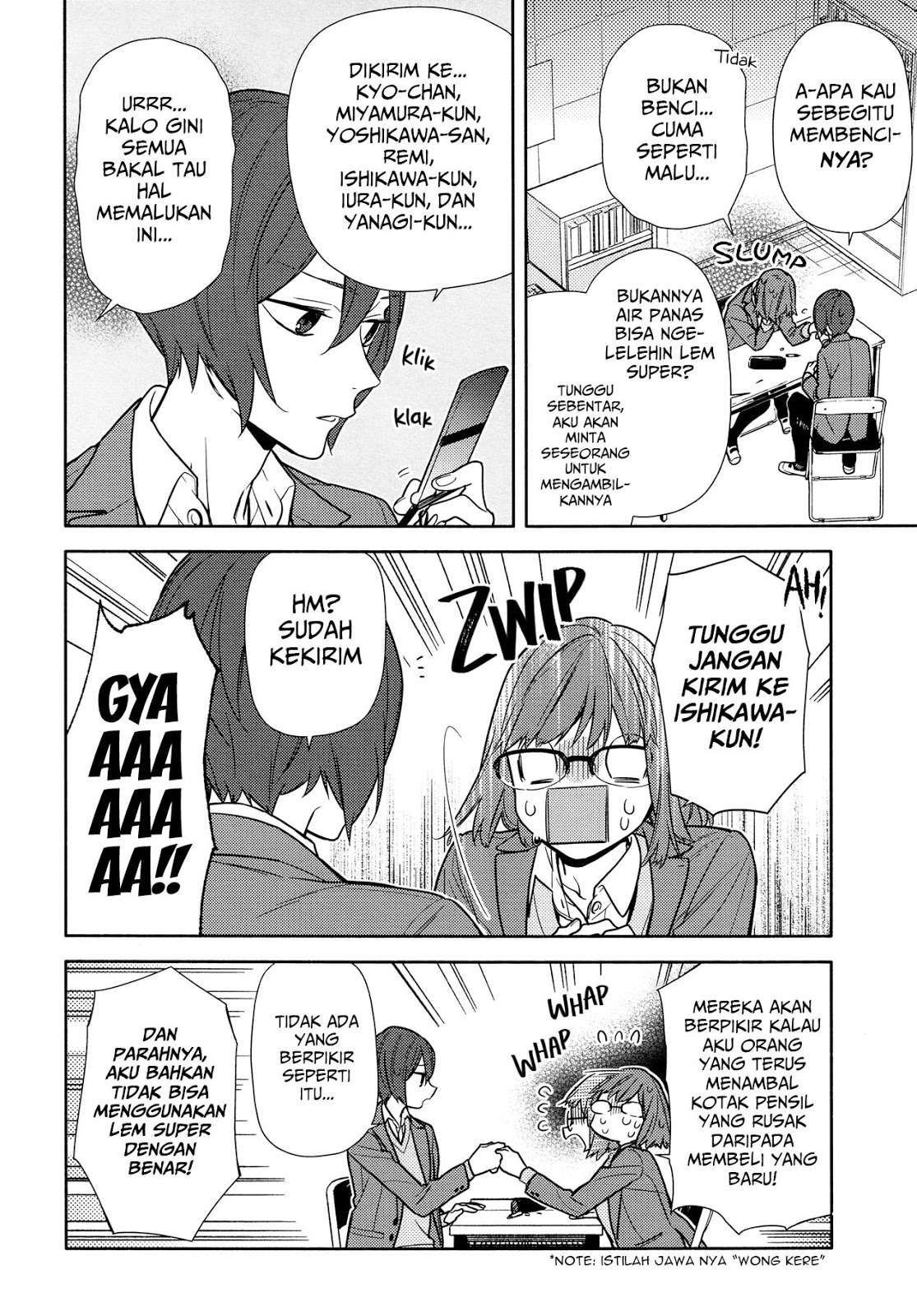 Horimiya Chapter 106 Gambar 8