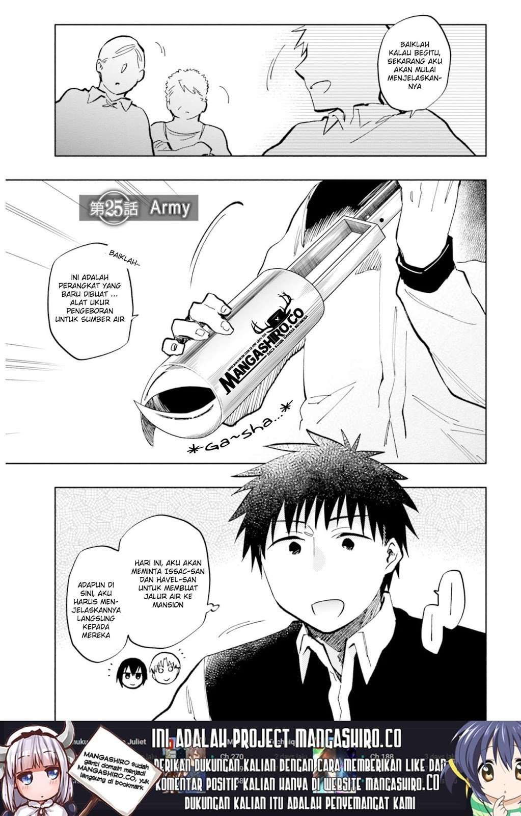 Baca Takarakuji de 40-oku Atatta n dakedo Isekai ni Ijuusuru Chapter 25 Gambar 2