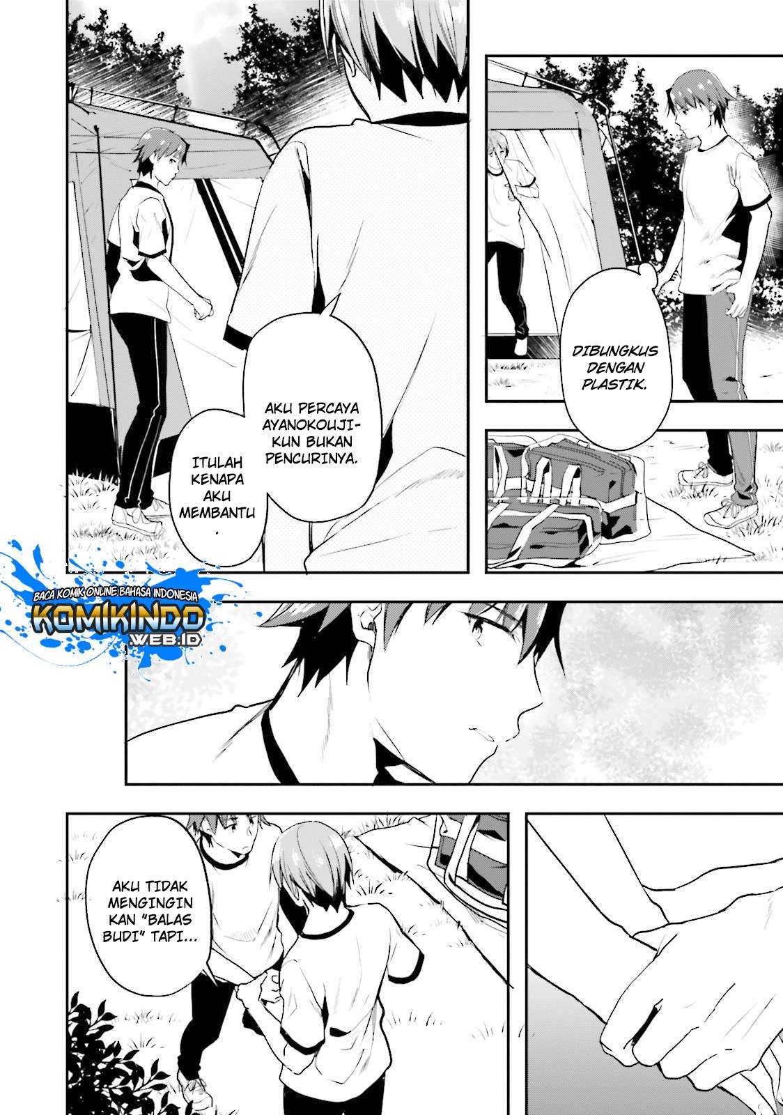 Youkoso Jitsuryoku Shijou Shugi no Kyoushitsu e Chapter 21 Gambar 18