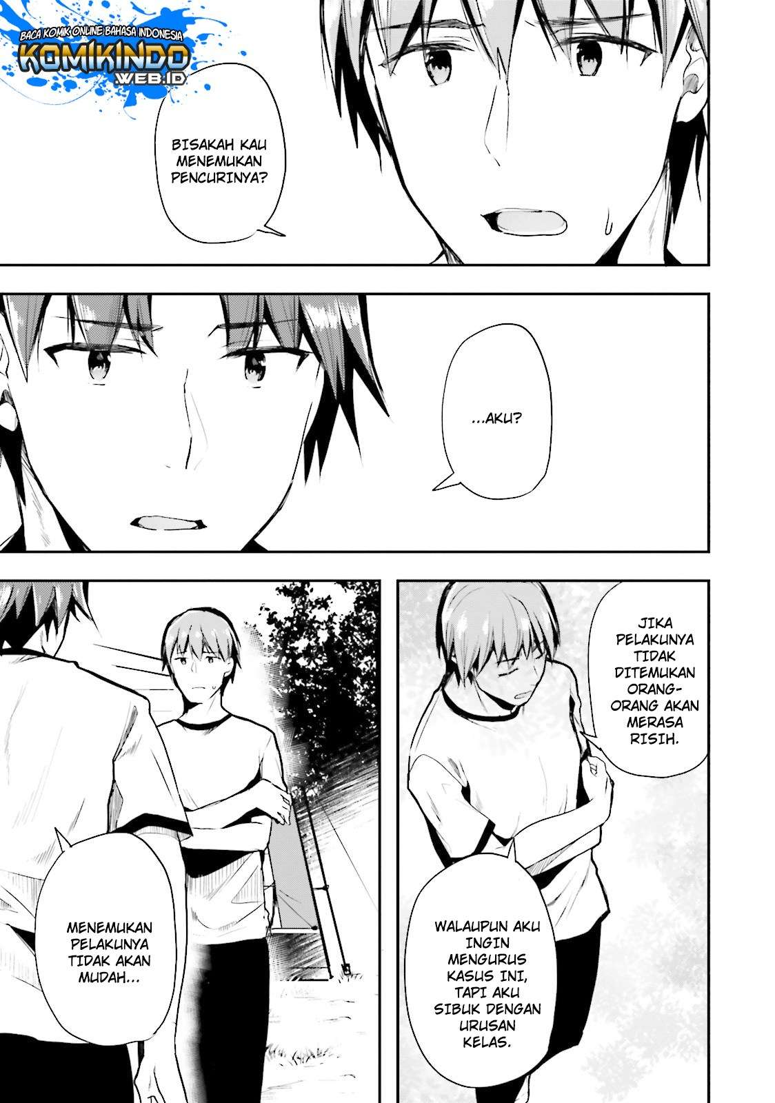 Youkoso Jitsuryoku Shijou Shugi no Kyoushitsu e Chapter 21 Gambar 19