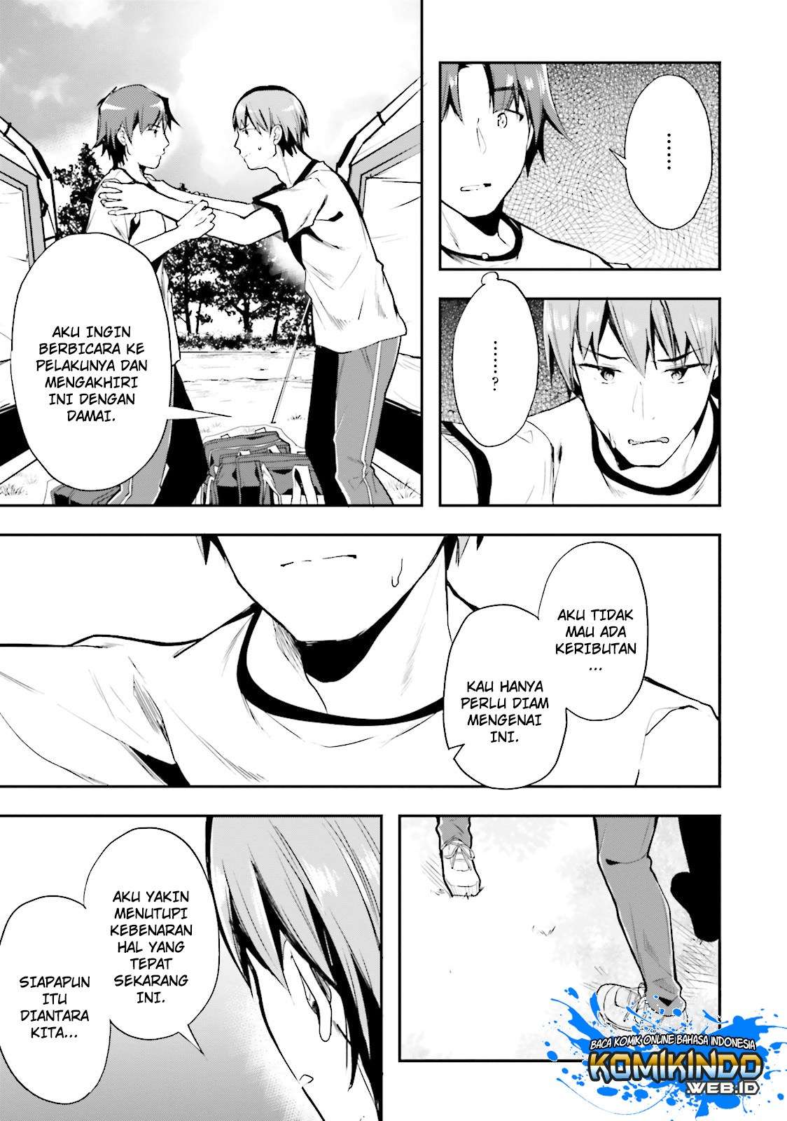Youkoso Jitsuryoku Shijou Shugi no Kyoushitsu e Chapter 21 Gambar 21