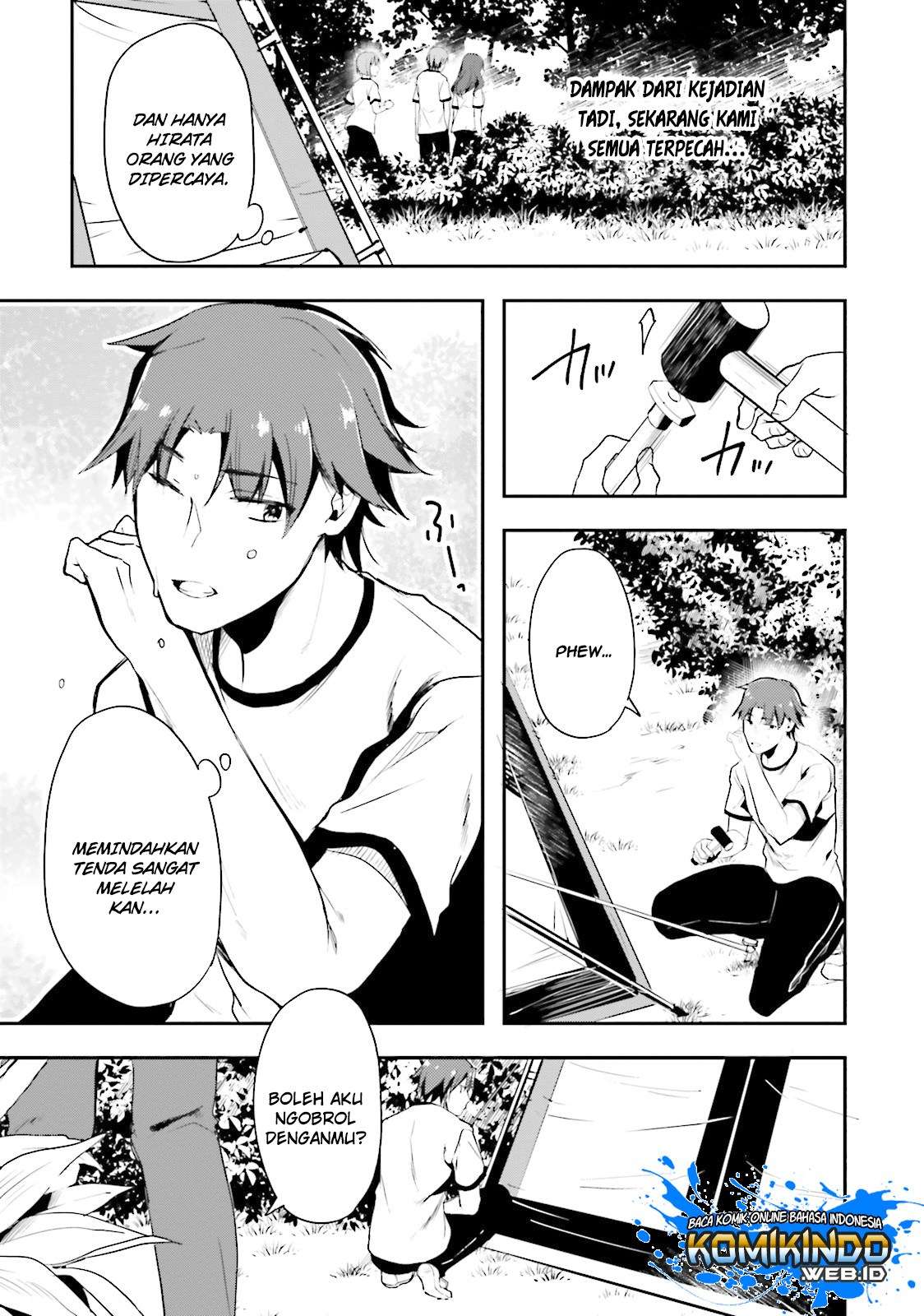 Youkoso Jitsuryoku Shijou Shugi no Kyoushitsu e Chapter 21 Gambar 25