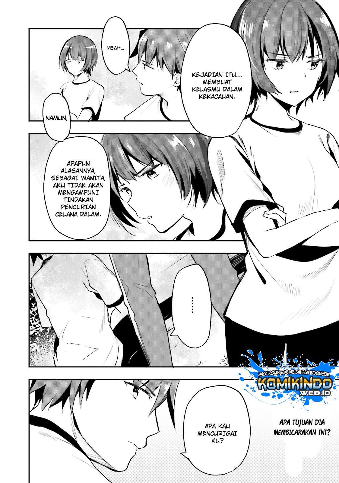 Youkoso Jitsuryoku Shijou Shugi no Kyoushitsu e Chapter 21 Gambar 26