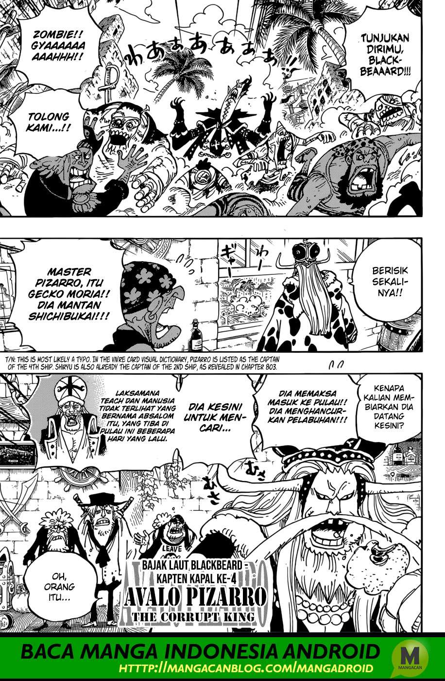 One Piece Chapter 925 Gambar 6