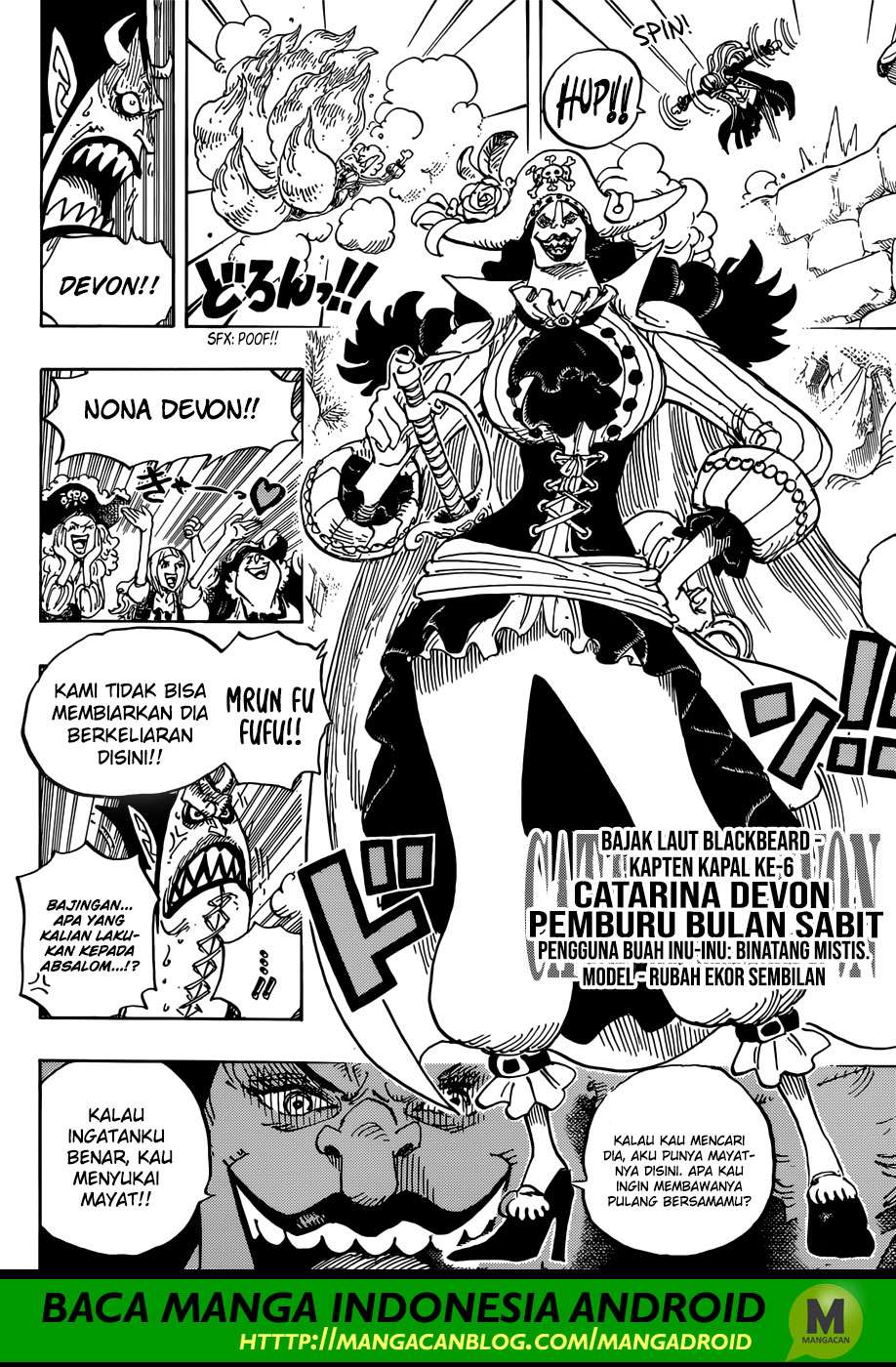 One Piece Chapter 925 Gambar 9