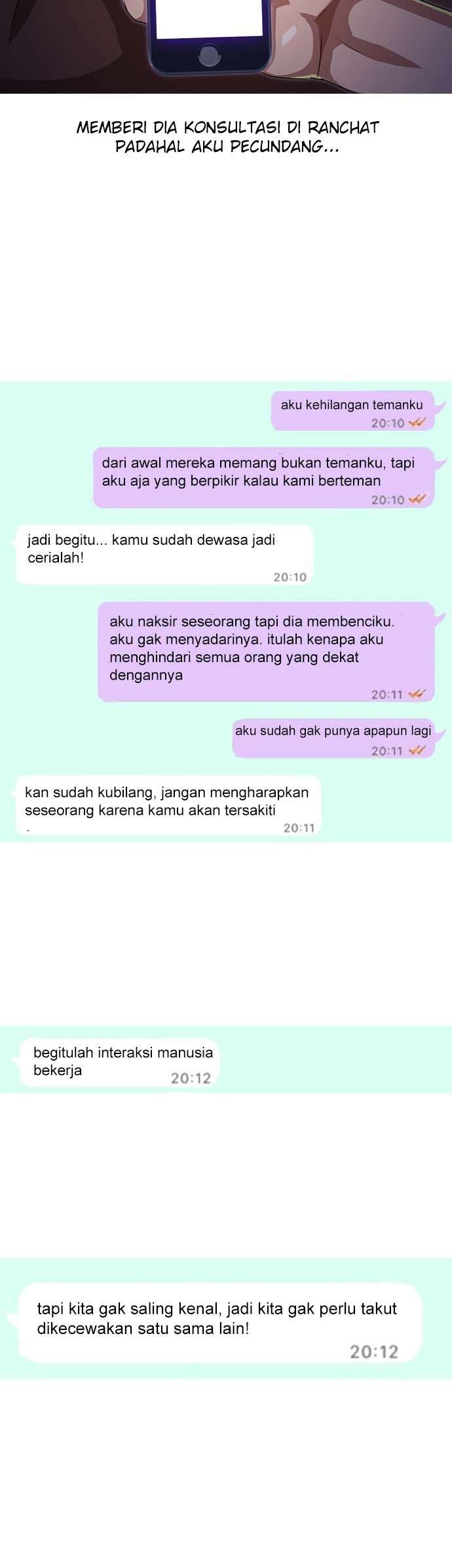 The Girl from Random Chatting! Chapter 47 Gambar 8