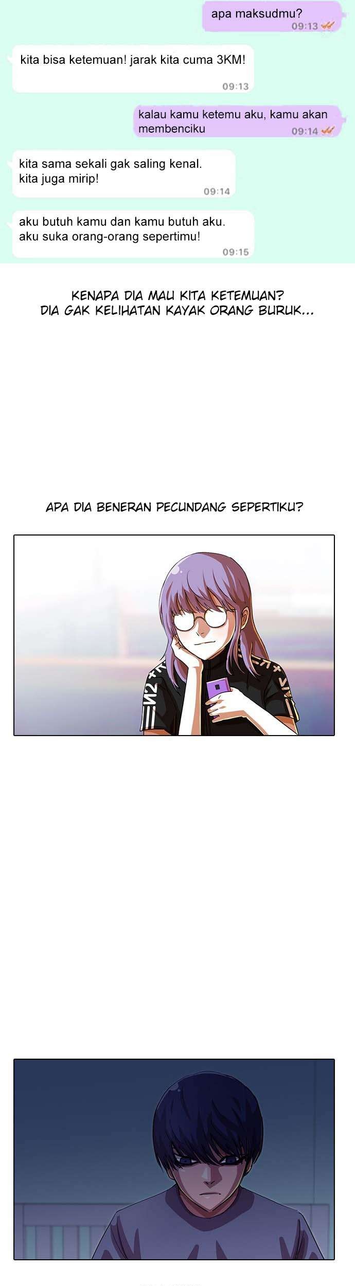 The Girl from Random Chatting! Chapter 47 Gambar 16
