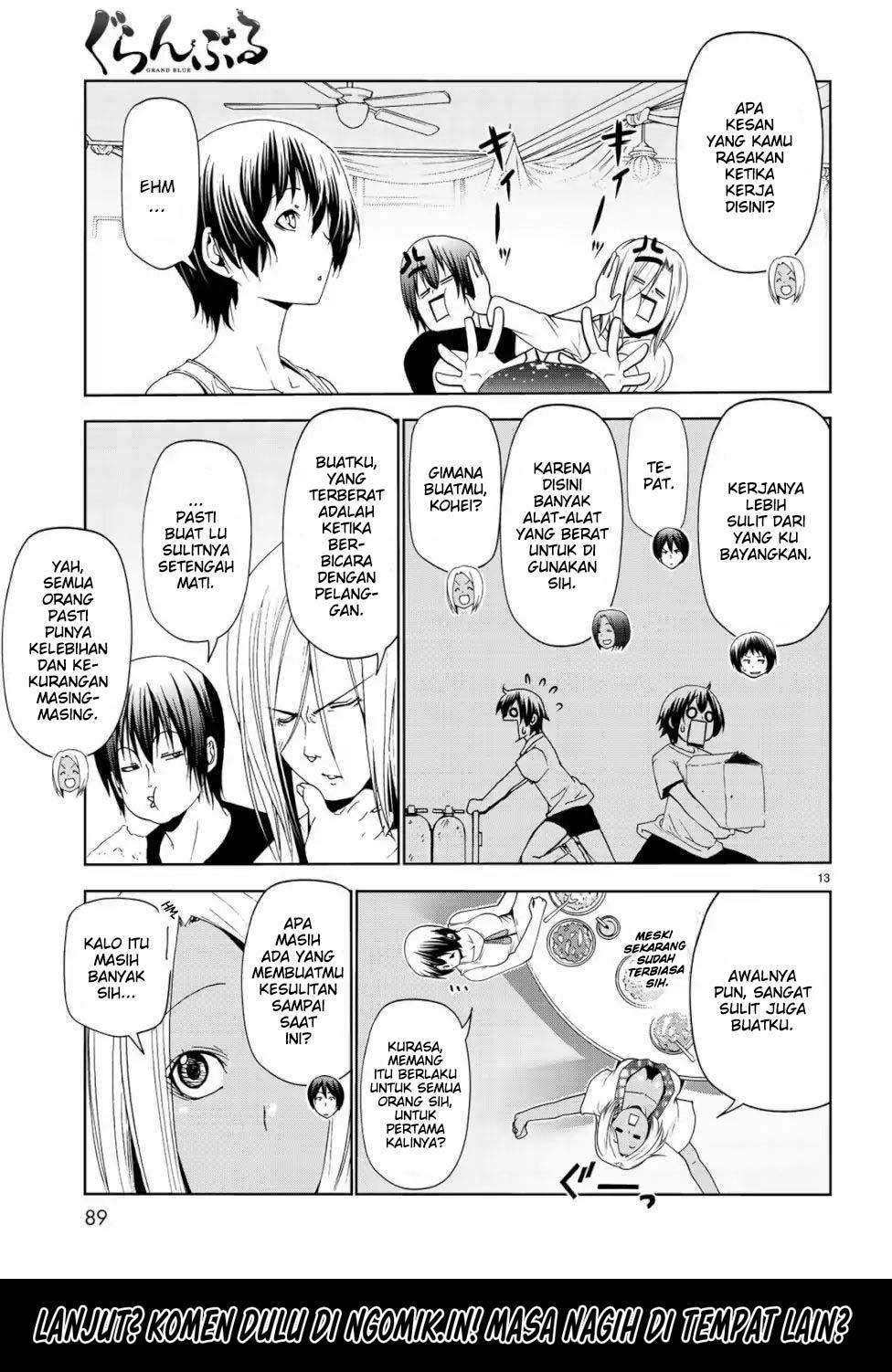 Grand Blue Chapter 56 Gambar 14