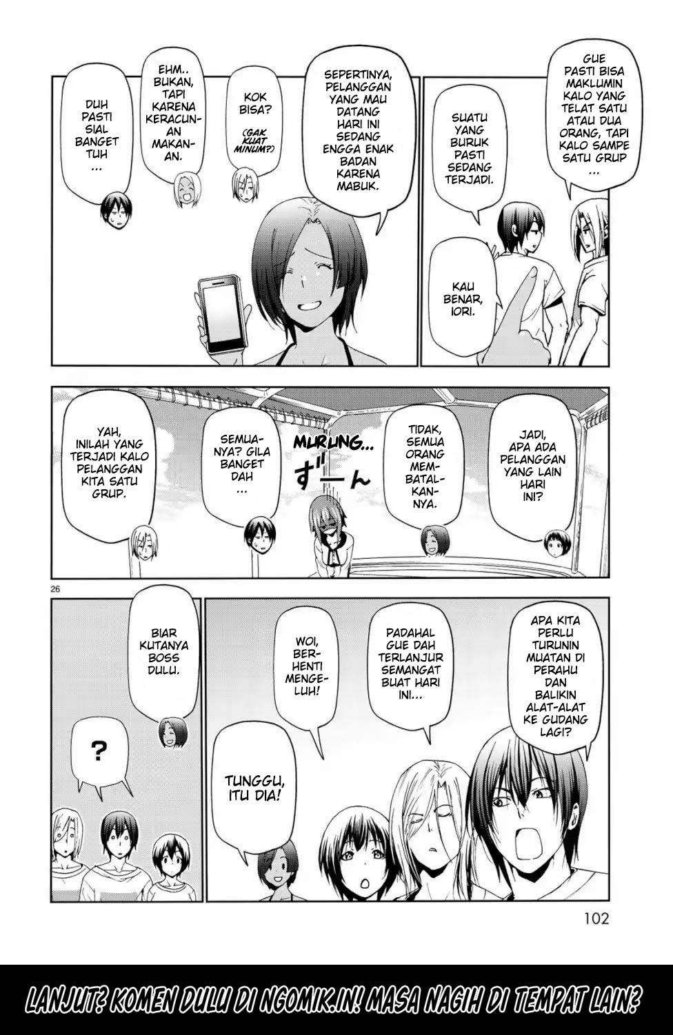 Grand Blue Chapter 56 Gambar 27