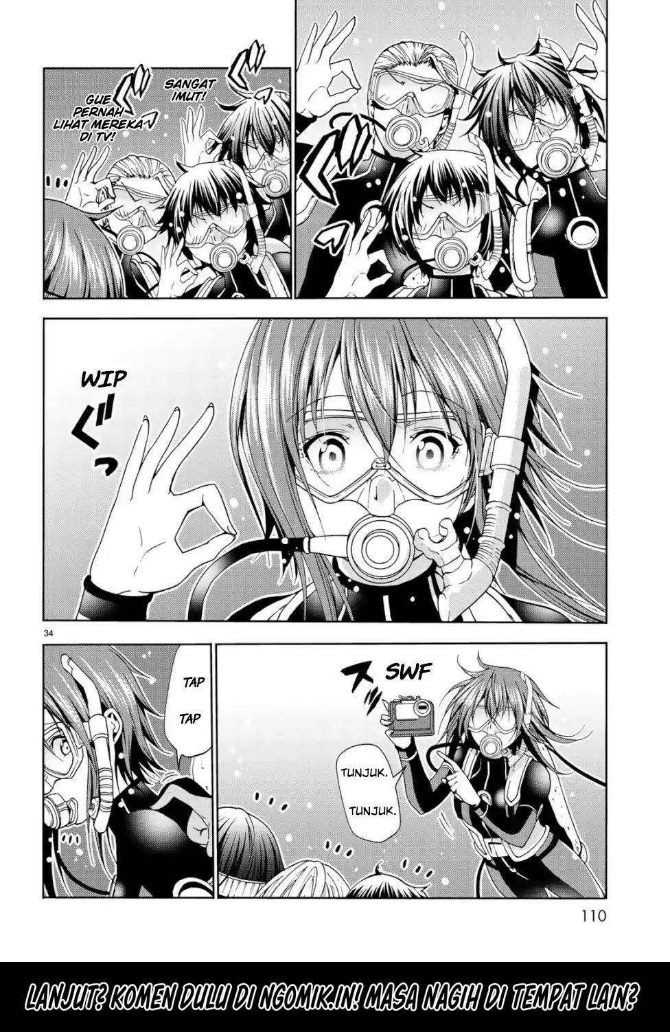 Grand Blue Chapter 56 Gambar 34