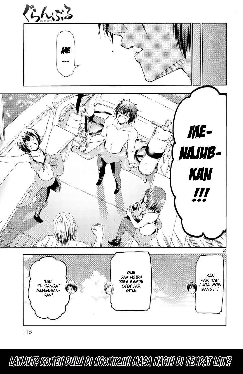 Grand Blue Chapter 56 Gambar 38