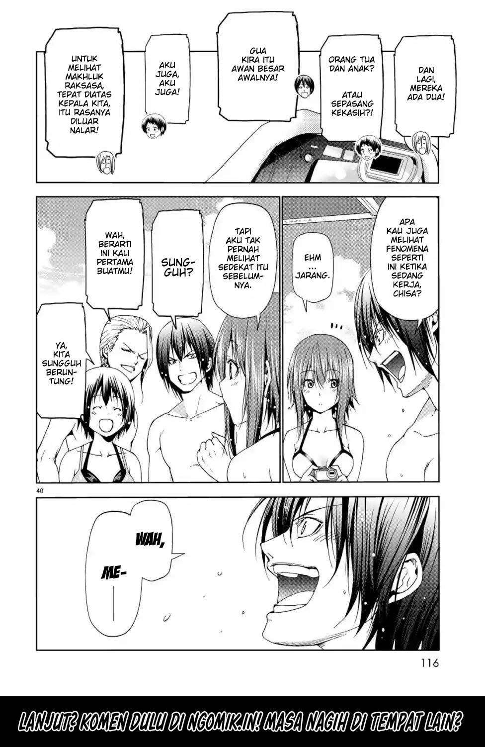 Grand Blue Chapter 56 Gambar 39