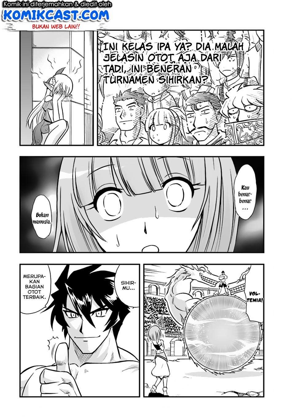 Mahou? Sonna Koto yori Kinniku da! Chapter 13 Gambar 28