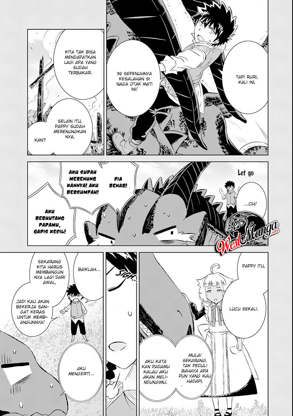 Isekai de tadahitori no mamono tsukai ~ tenshoku shitara maou ni machigawa remashita Chapter 07 Gambar 20