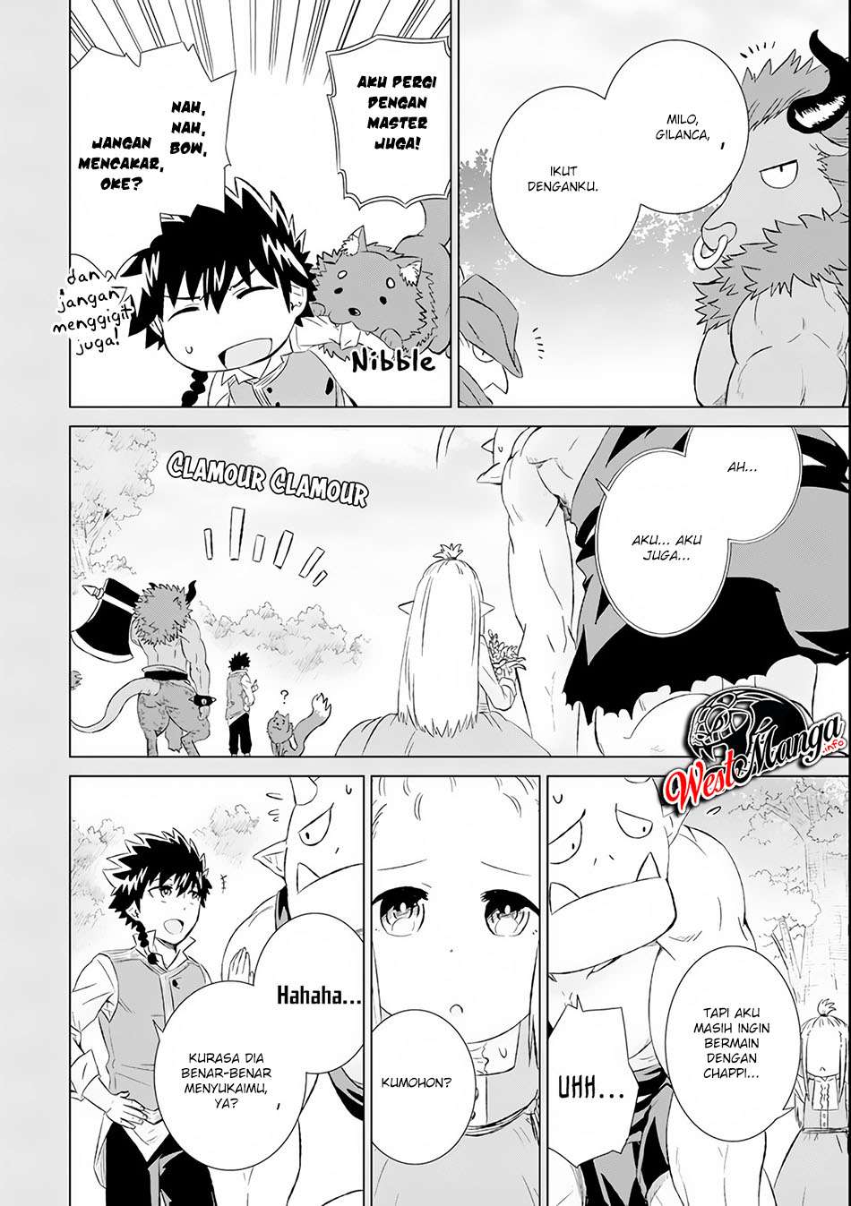 Isekai de tadahitori no mamono tsukai ~ tenshoku shitara maou ni machigawa remashita Chapter 07 Gambar 21