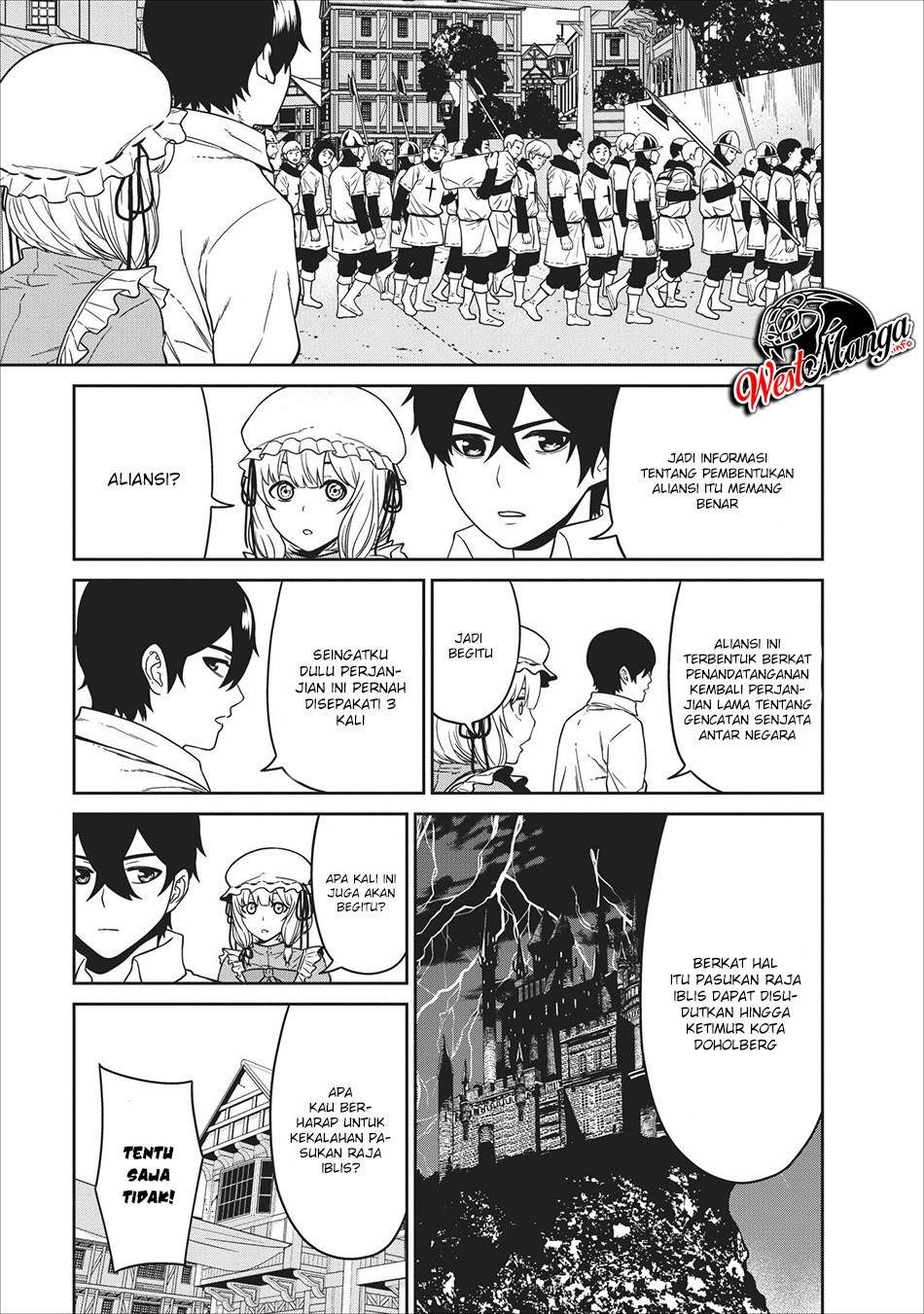 Maou Gun Saikyou no Majutsushi wa Ningen datta Chapter 3 Gambar 23