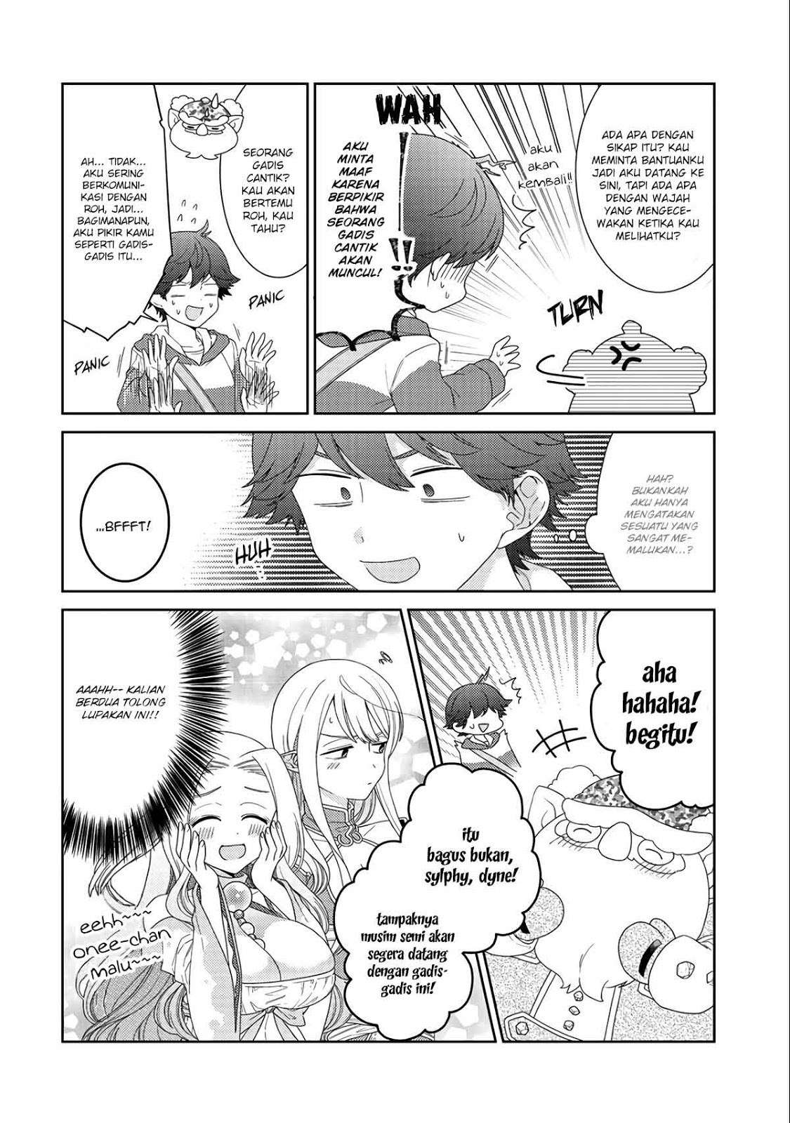 Seirei-tachi no Rakuen to Risou no Isekai Seikatsu Chapter 10 Gambar 22