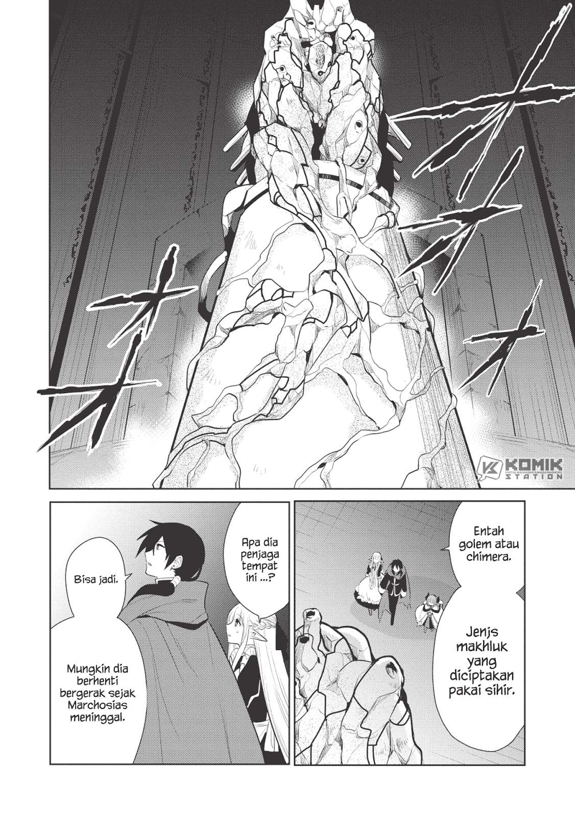 Maou no Ore ga Dorei Elf wo Yome ni Shitanda ga, Dou Medereba Ii? Chapter 17 Gambar 24