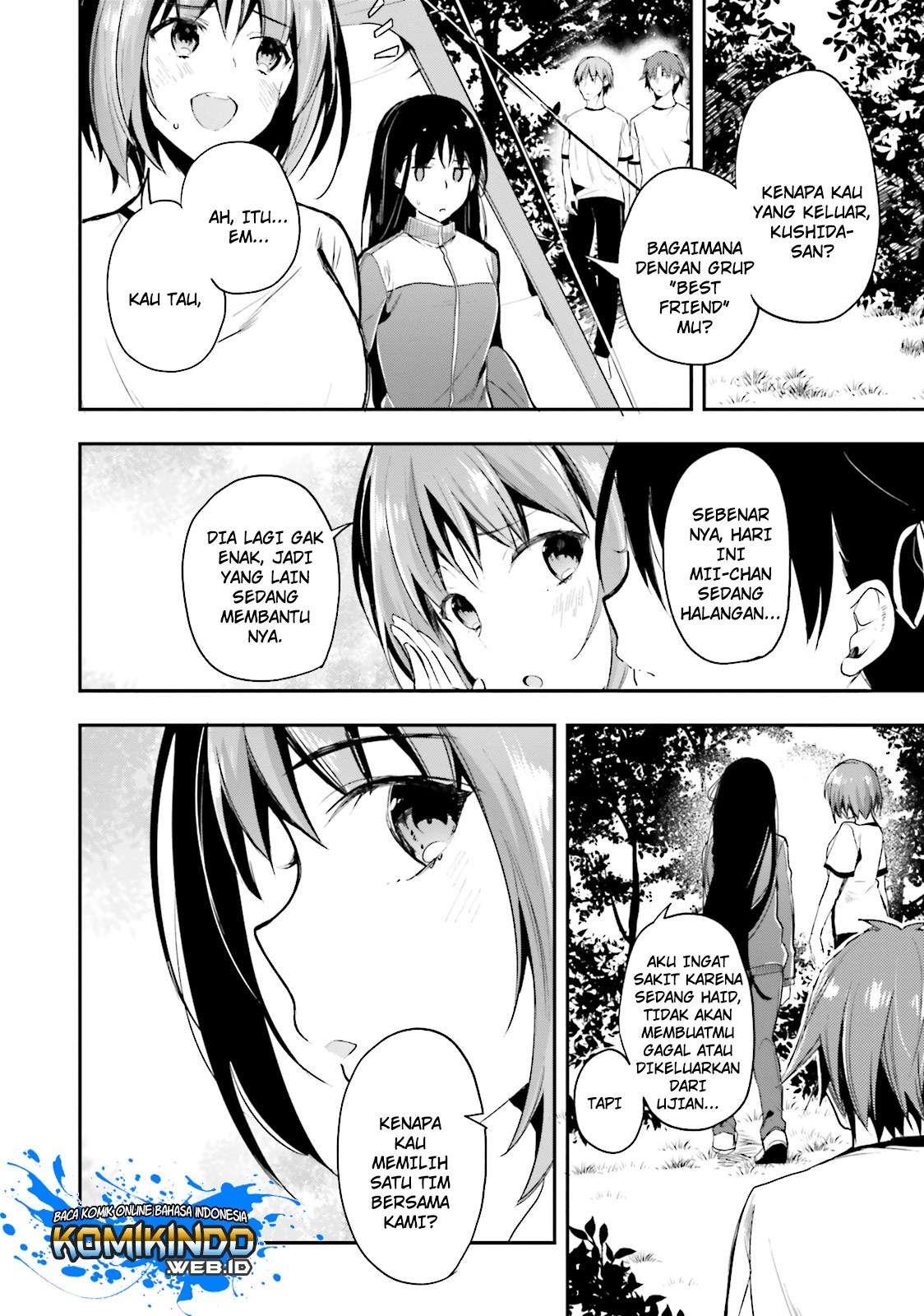 Youkoso Jitsuryoku Shijou Shugi no Kyoushitsu e Chapter 22 Gambar 21
