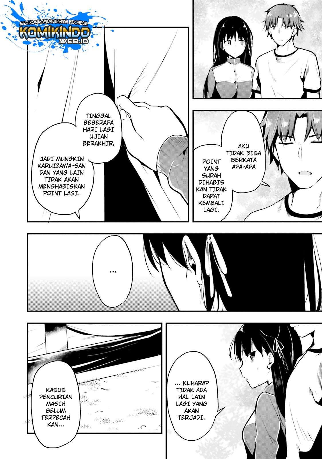 Youkoso Jitsuryoku Shijou Shugi no Kyoushitsu e Chapter 22 Gambar 7