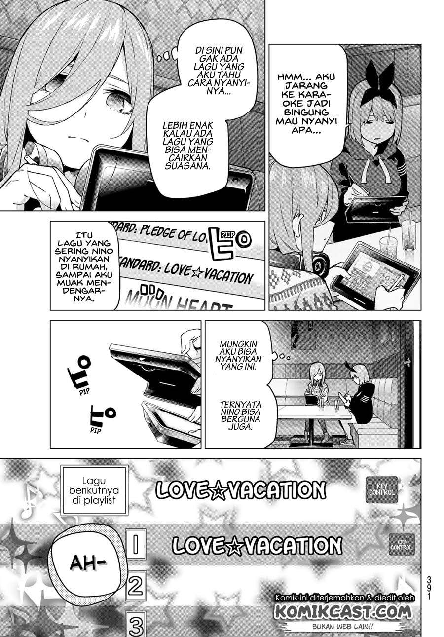 Go-toubun no Hanayome Chapter 116 Gambar 7