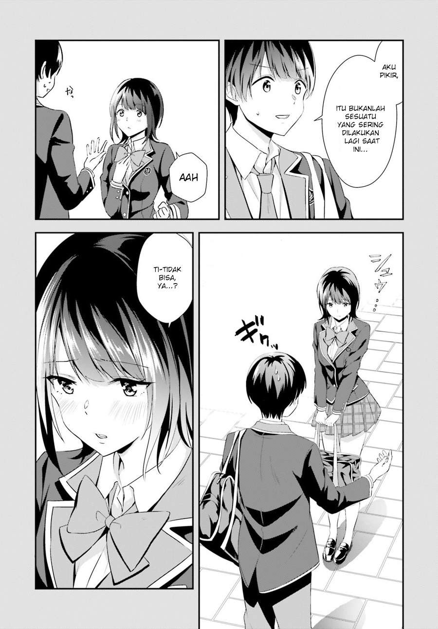 Sankaku no Kyori wa Kagiri nai Zero Chapter 04 Gambar 16