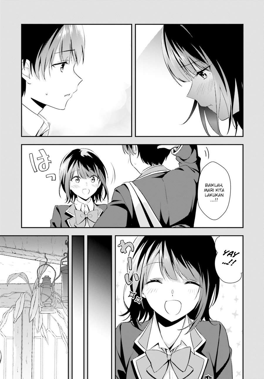 Sankaku no Kyori wa Kagiri nai Zero Chapter 04 Gambar 17