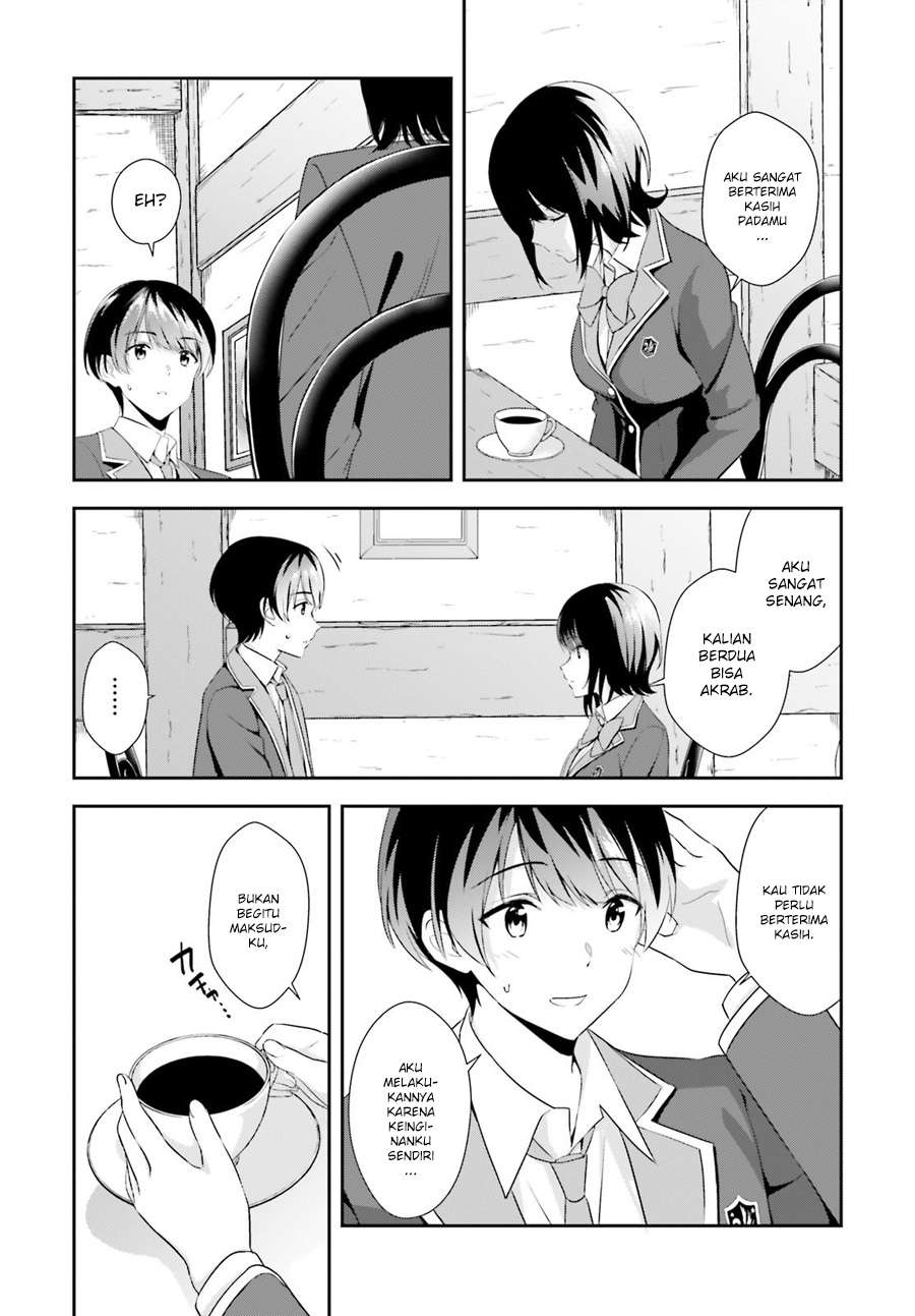 Sankaku no Kyori wa Kagiri nai Zero Chapter 04 Gambar 5