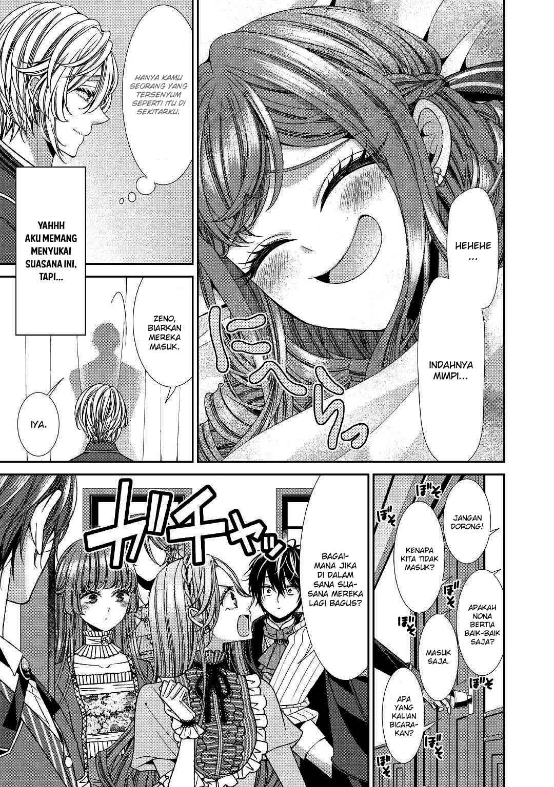 Jishou Akuyaku Reijou na Konyakusha no Kansatsu Kiroku Chapter 14 Gambar 33