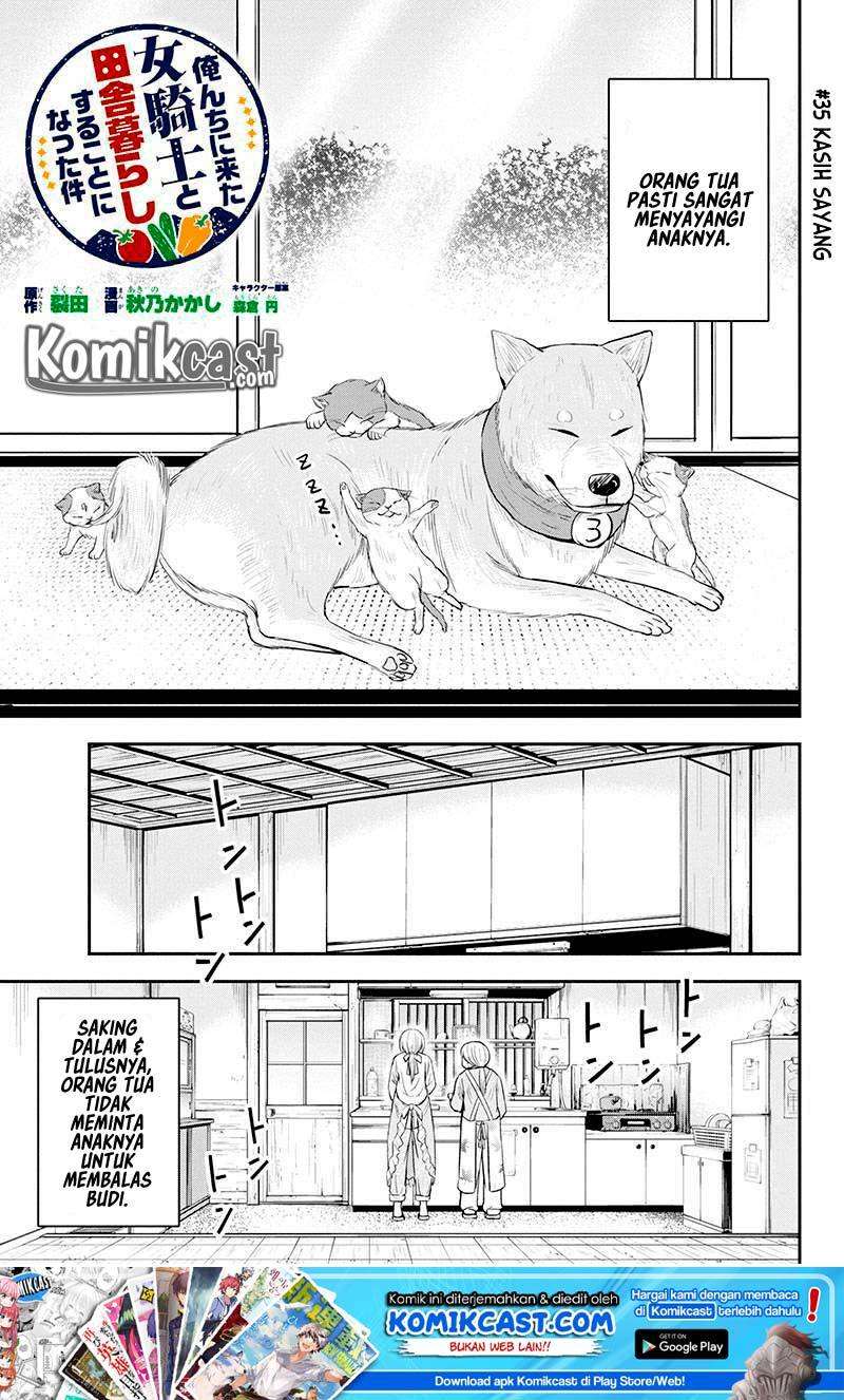 Baca Manga Orenchi ni Kita Onna Kishi to: Inakagurashi suru Koto ni Natta Ken Chapter 35 Gambar 2