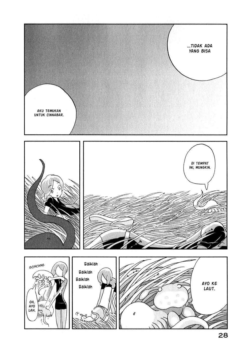 Houseki no Kuni Chapter 7 Gambar 29