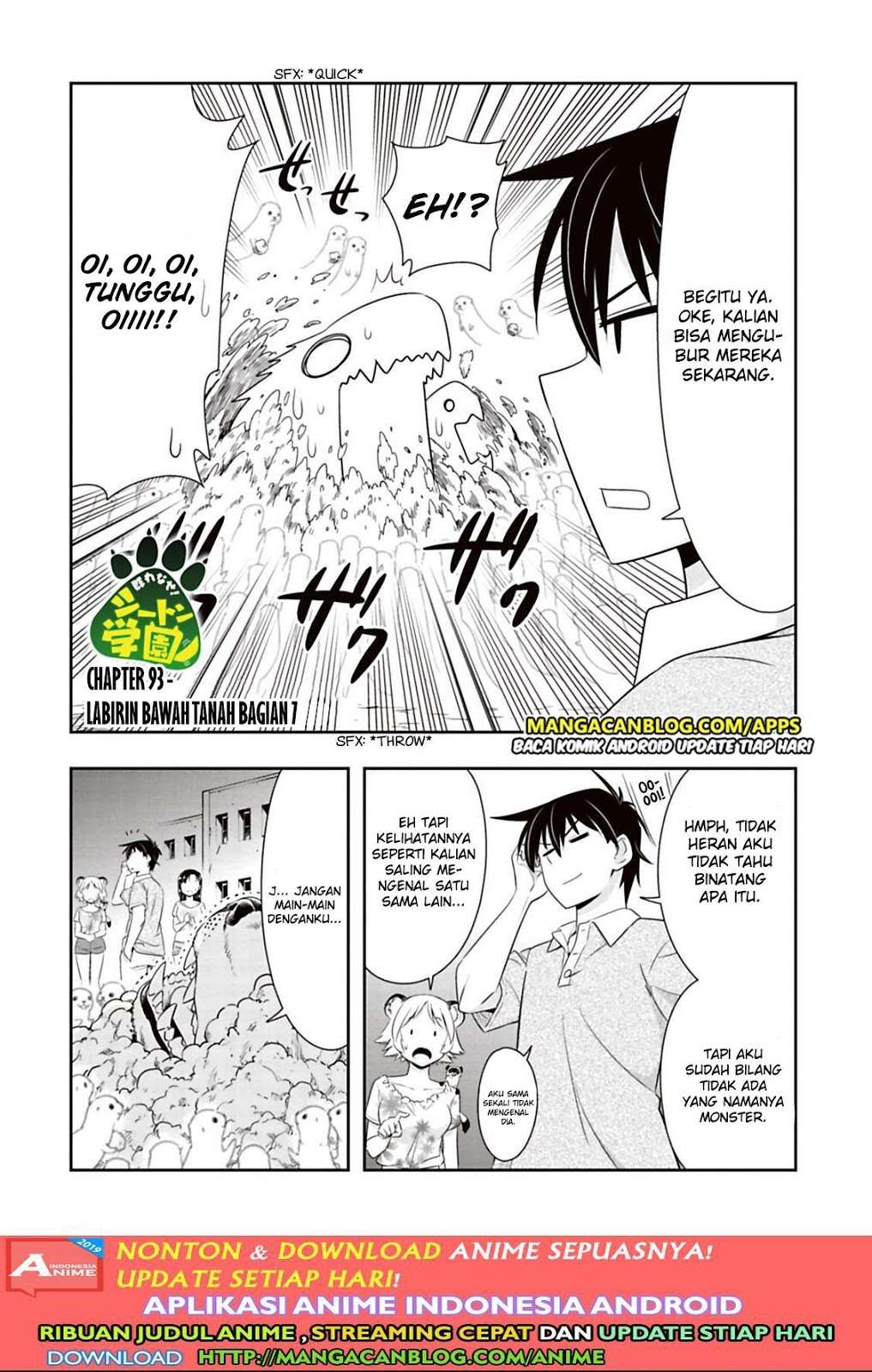 Baca Murenase! Shiiton Gakuen Chapter 93 Gambar 2