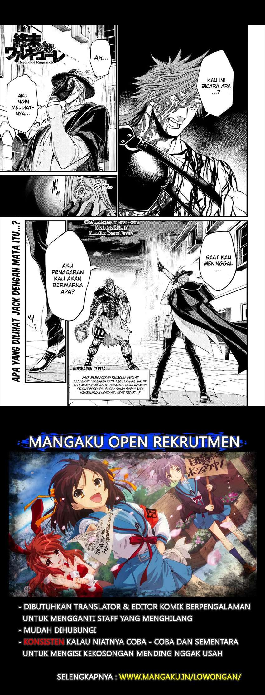 Baca  Shuumatsu no Valkyrie Chapter 25.1 Gambar 2