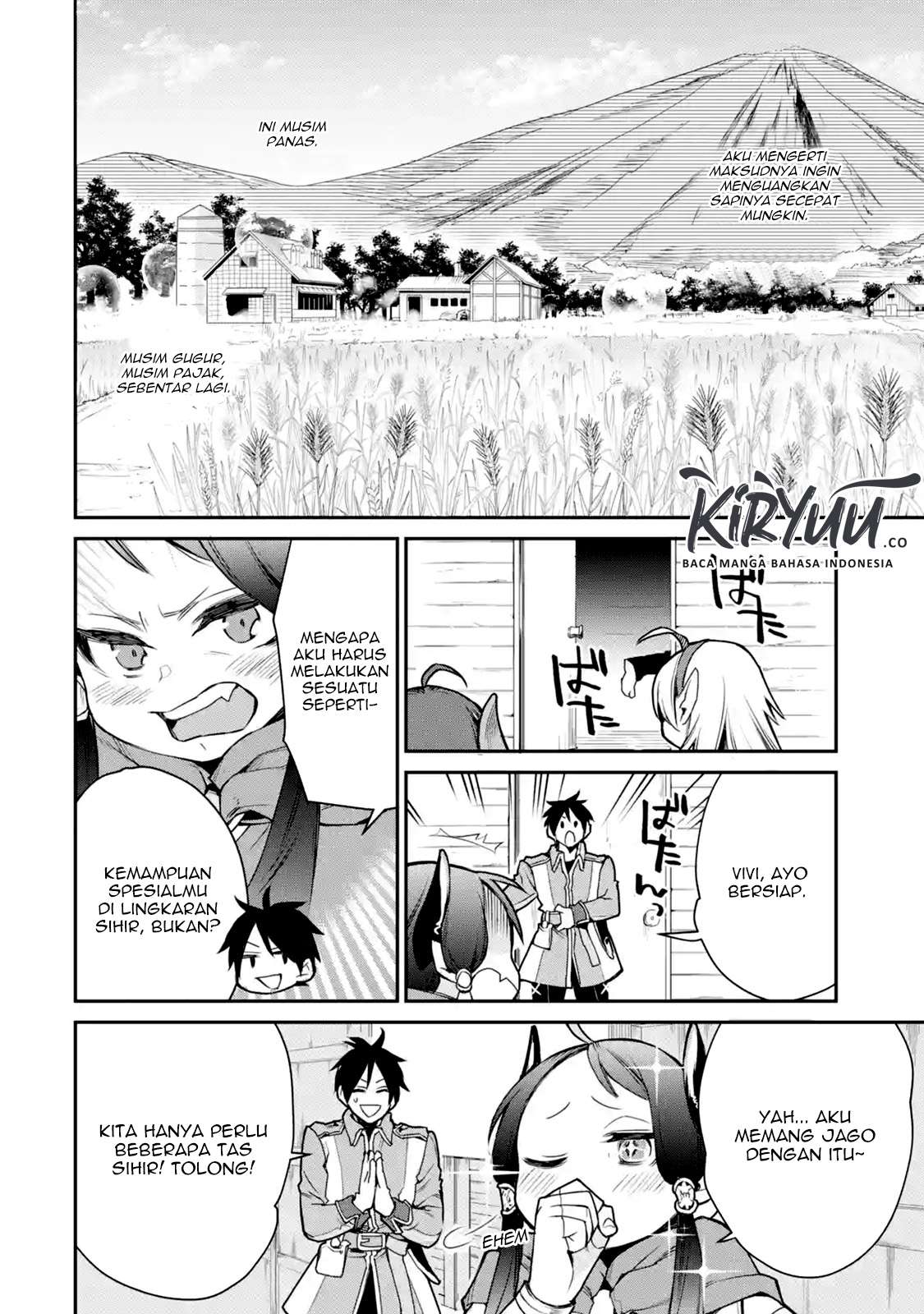 Saikyou no Madoshi. Hisa ni Ya wo Ukete Shimatta no de Inaka no Eihei ni Naru Chapter 07.3 Gambar 10