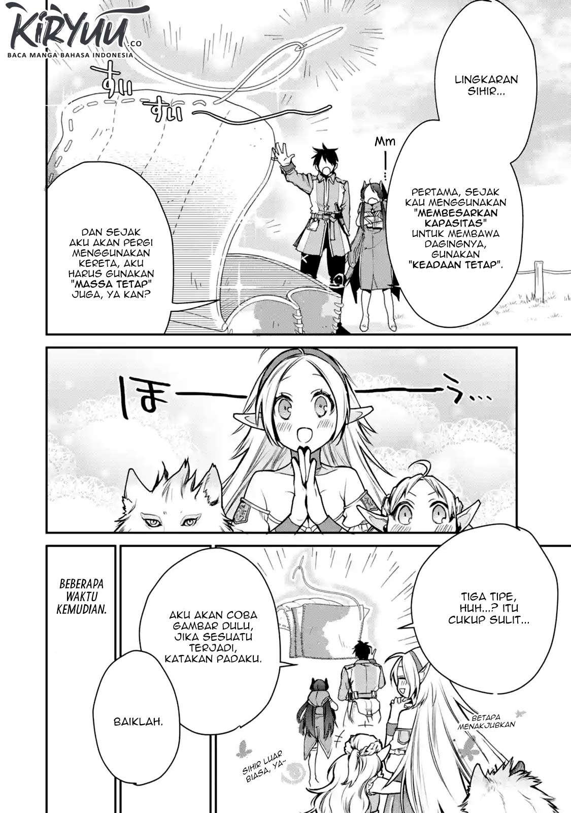 Saikyou no Madoshi. Hisa ni Ya wo Ukete Shimatta no de Inaka no Eihei ni Naru Chapter 07.3 Gambar 12