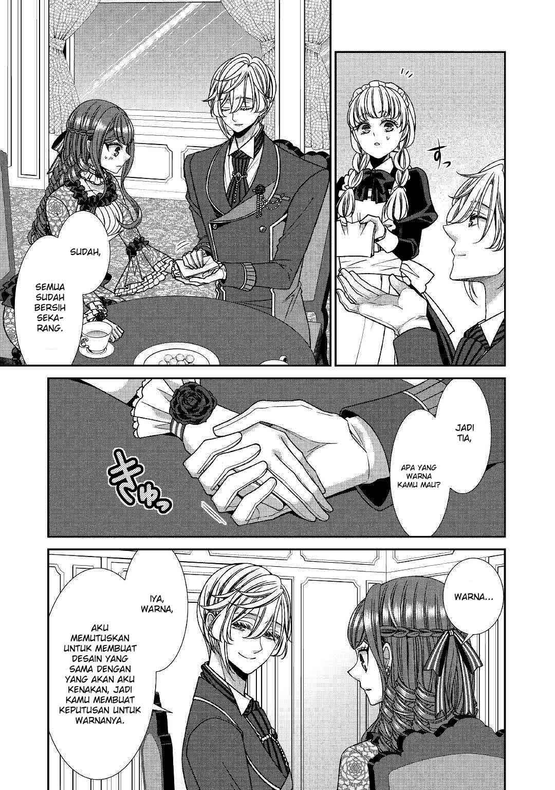Jishou Akuyaku Reijou na Konyakusha no Kansatsu Kiroku Chapter 17 Gambar 7