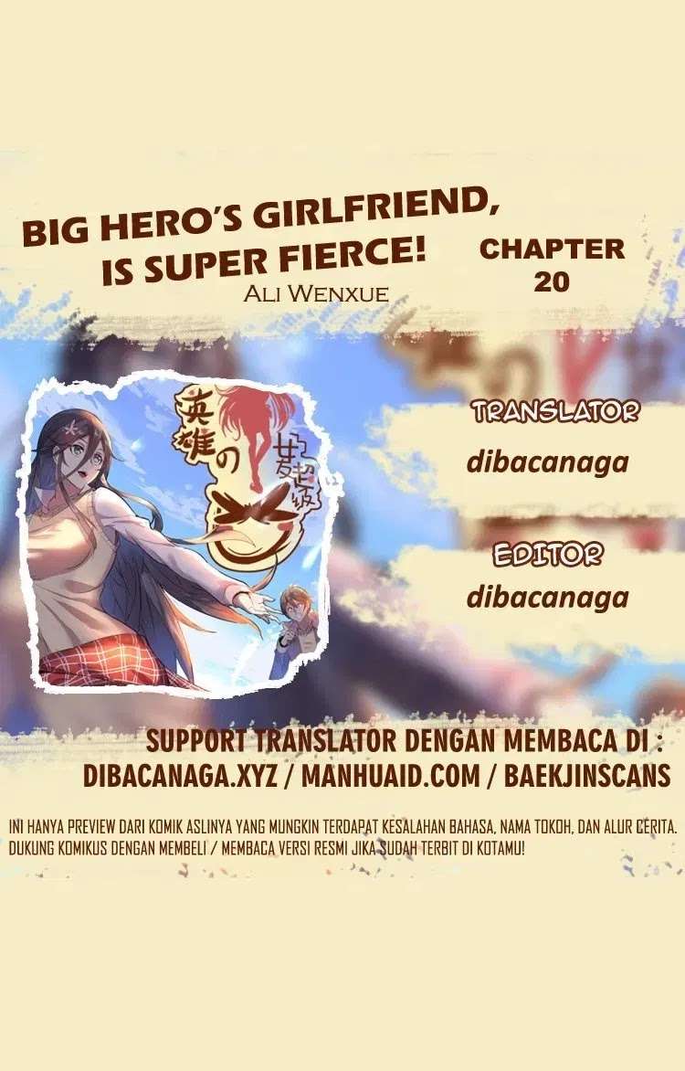 Baca Komik Big Hero’s Girlfriend is Super Fierce! Chapter 20 Gambar 1