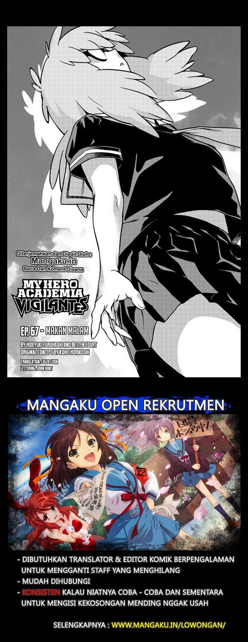 Baca Vigilante: Boku no Hero Academia Illegal Chapter 67 Gambar 2