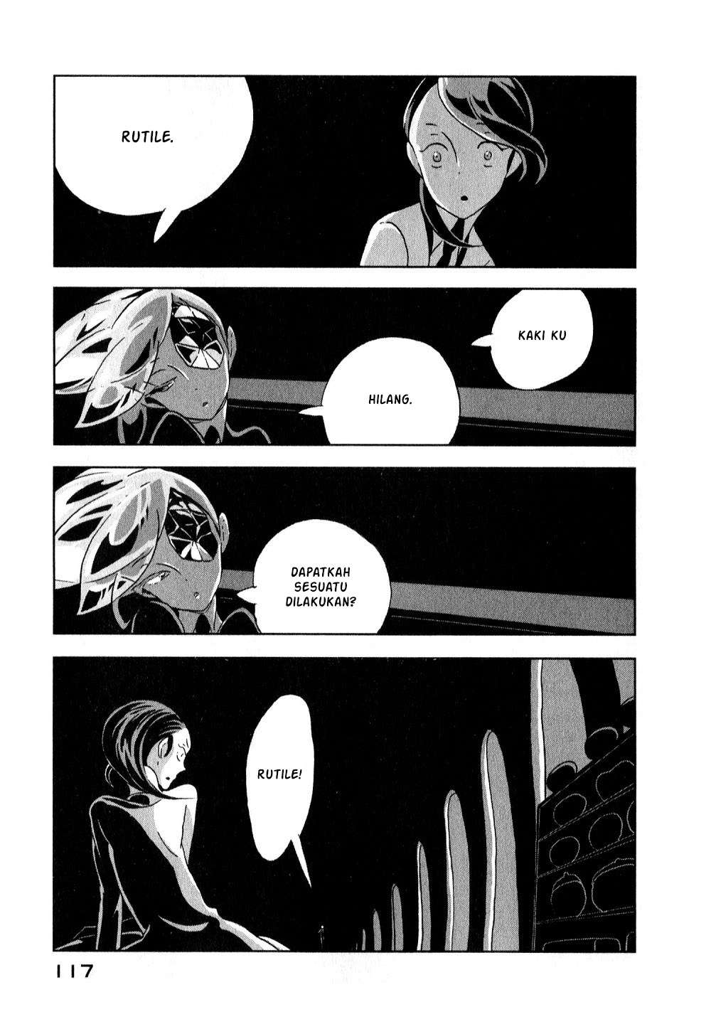 Houseki no Kuni Chapter 11 Gambar 9