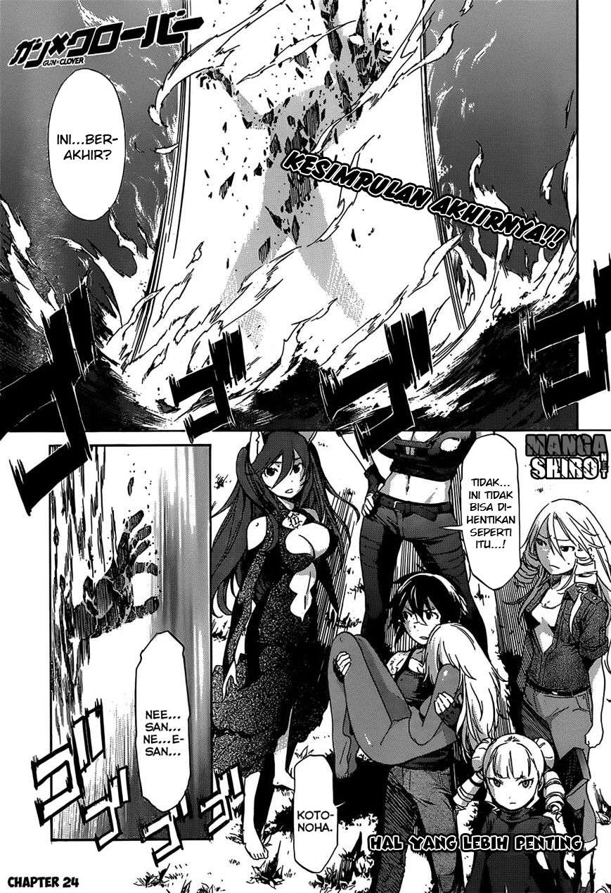 Baca Gun x Clover Chapter 24 Gambar 2