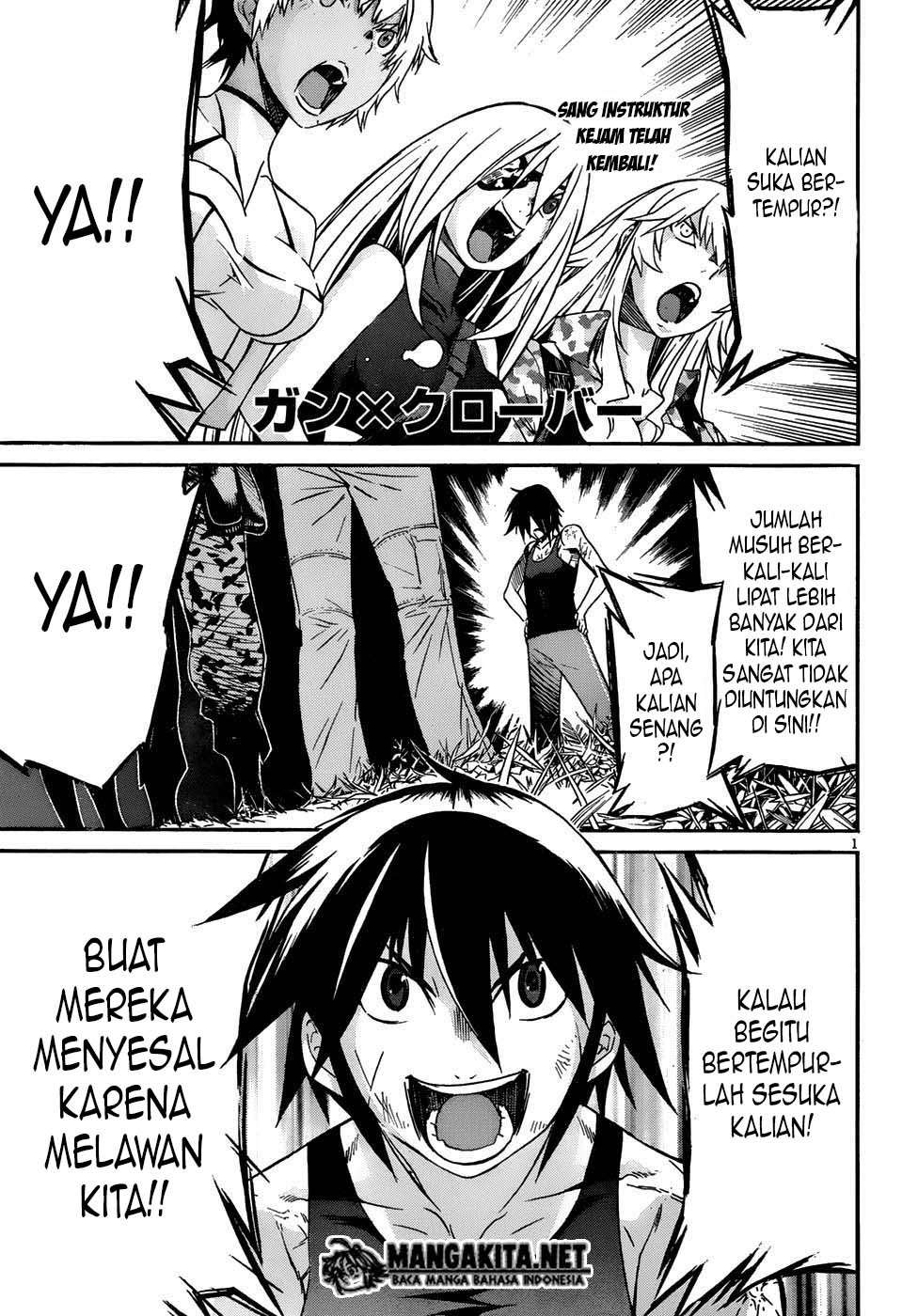 Baca Gun x Clover Chapter 11 Gambar 2