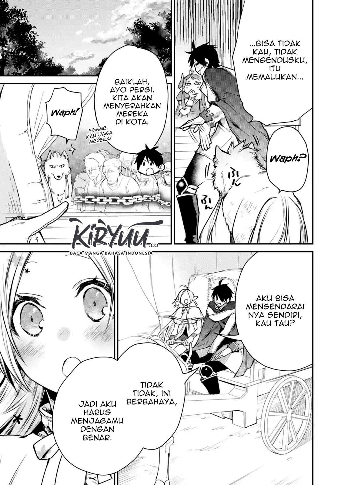 Saikyou no Madoshi. Hisa ni Ya wo Ukete Shimatta no de Inaka no Eihei ni Naru Chapter 8.2 Gambar 11