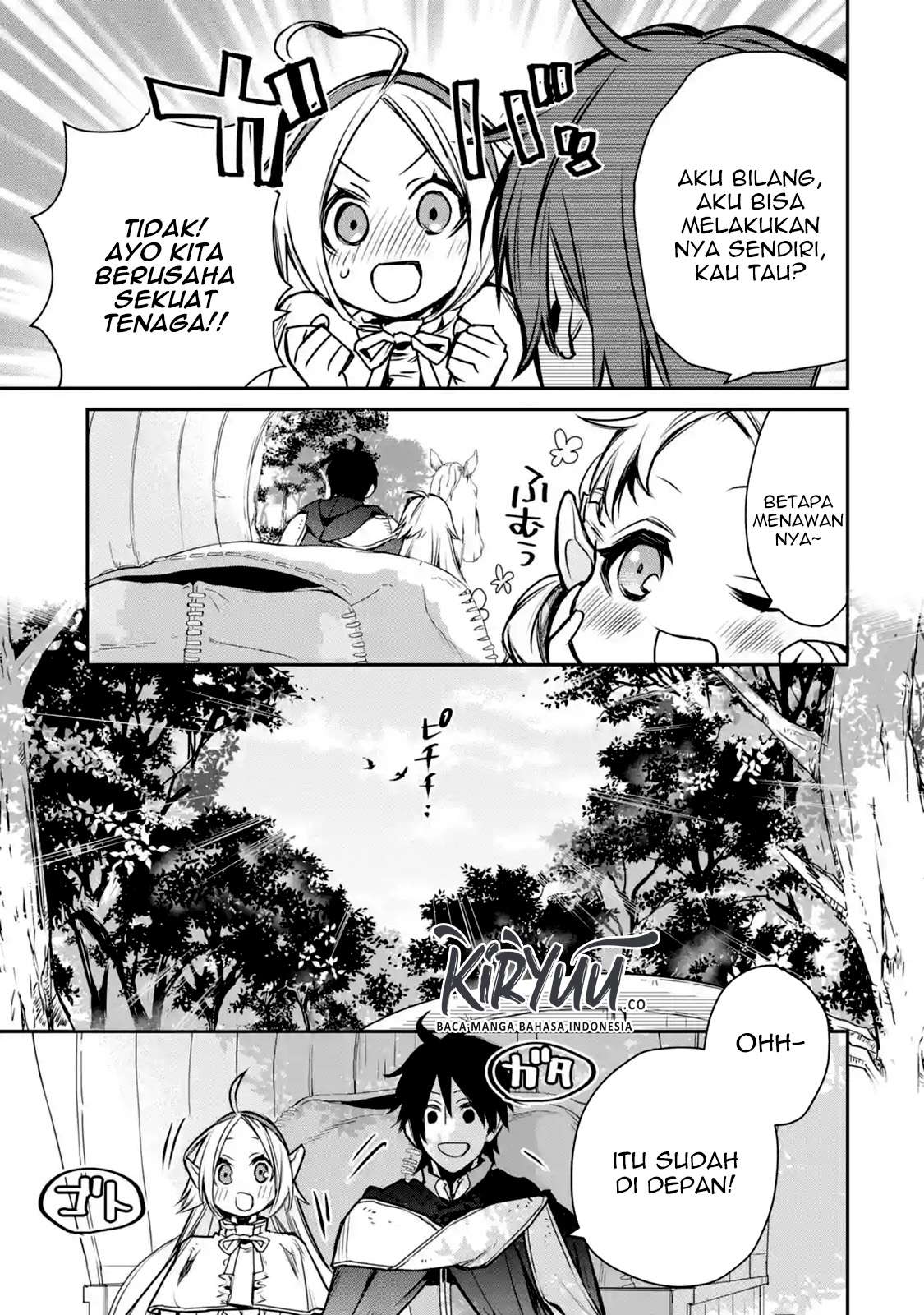 Saikyou no Madoshi. Hisa ni Ya wo Ukete Shimatta no de Inaka no Eihei ni Naru Chapter 8.2 Gambar 13