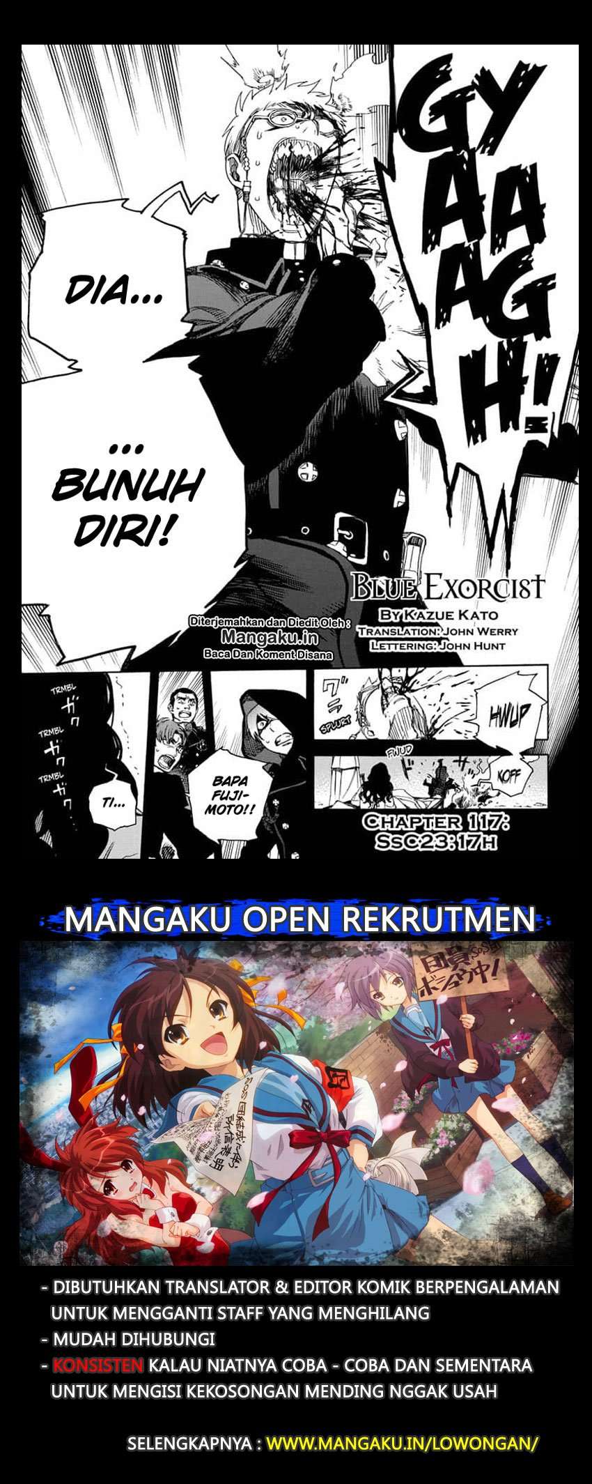 Baca Ao no Exorcist Chapter 117 Gambar 2
