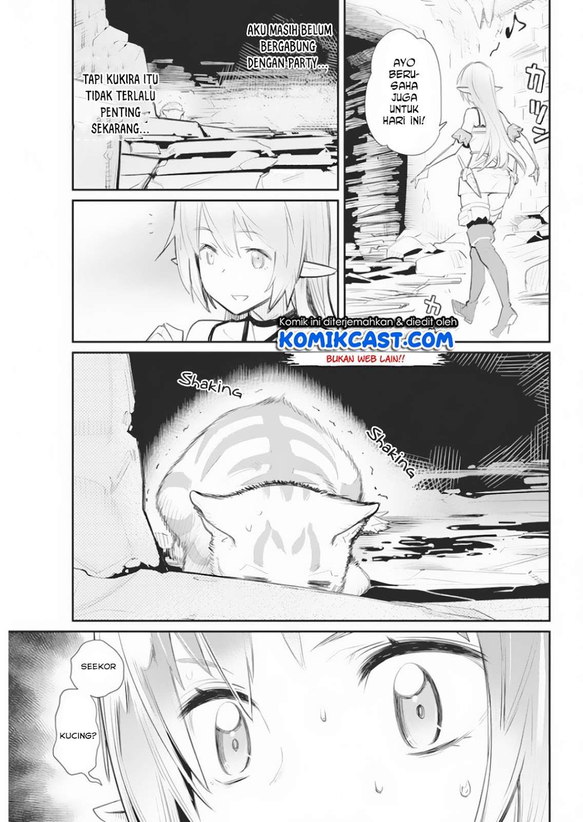 S-Rank Monster no Behemoth Dakedo, Neko to Machigawarete Erufu Musume no Kishi (Pet) Toshite Kurashitemasu Chapter 17 Gambar 17