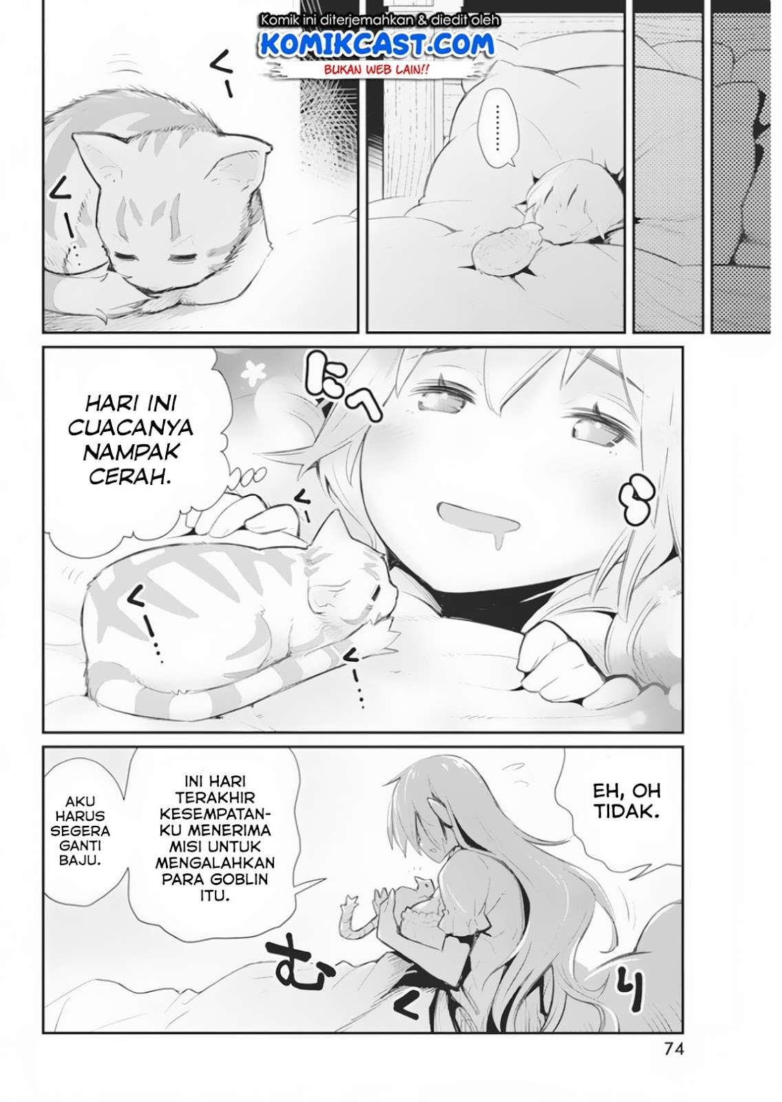 S-Rank Monster no Behemoth Dakedo, Neko to Machigawarete Erufu Musume no Kishi (Pet) Toshite Kurashitemasu Chapter 17 Gambar 22