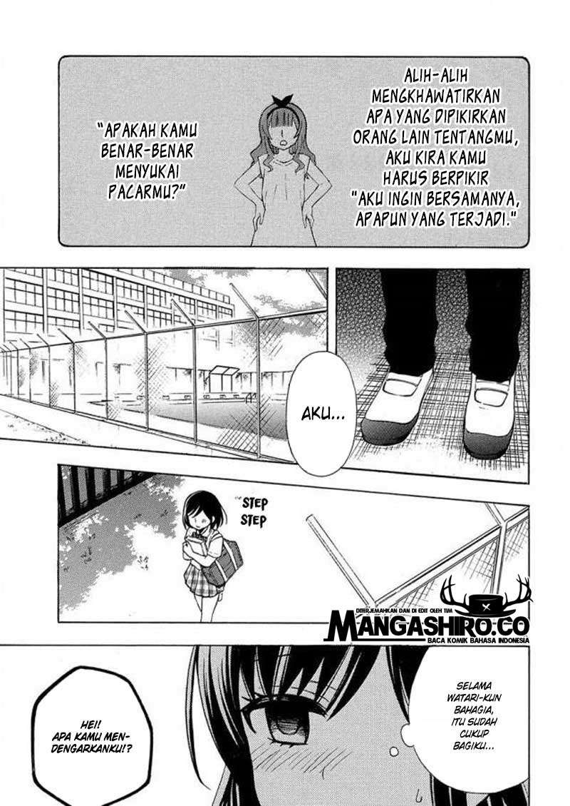 Watari-kun no xx ga Houkai Sunzen Chapter 40 Gambar 13