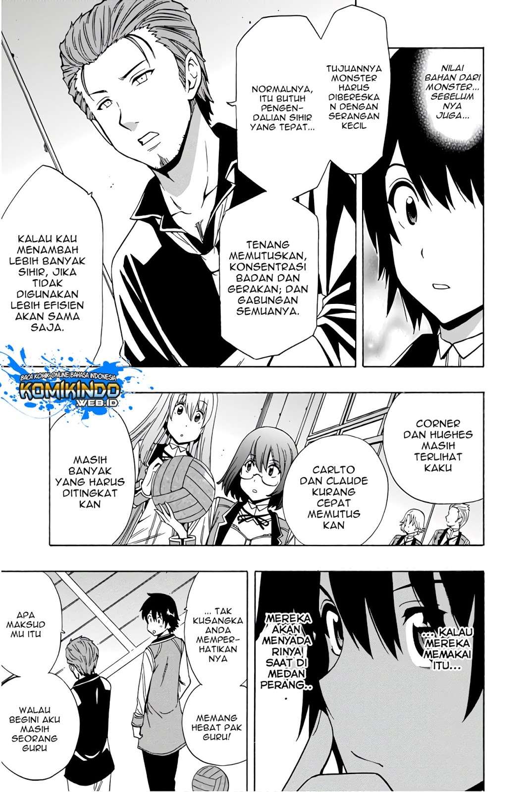 Kenja no Mago Chapter 35 Gambar 13