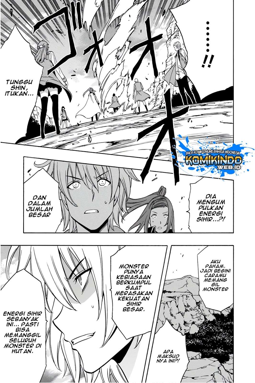 Kenja no Mago Chapter 35 Gambar 21